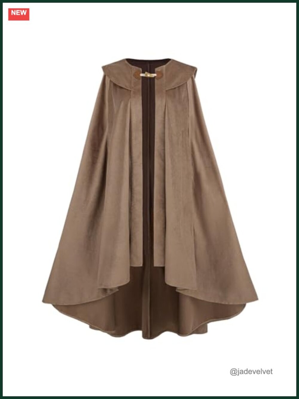 Renaissance Cloak Womens Medieval Cape Arm Slits Cosplay Costume